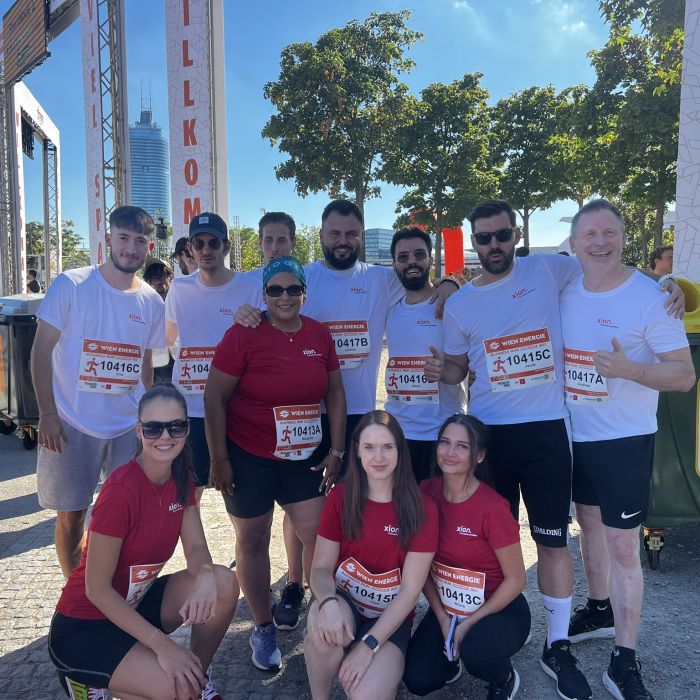 Xion beim Wien Energie Business Run 2026